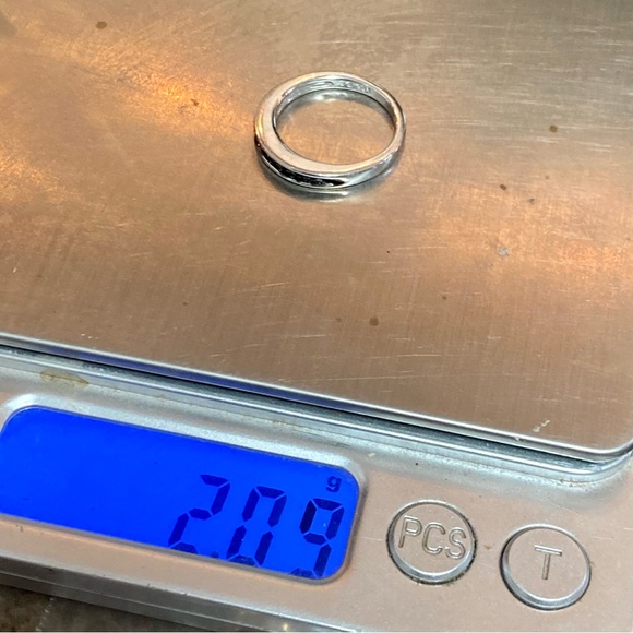 Genuine Black Diamond Stacking Wedding Band ~ Dainty Bridal Anniversary Pinky - Picture 11 of 14